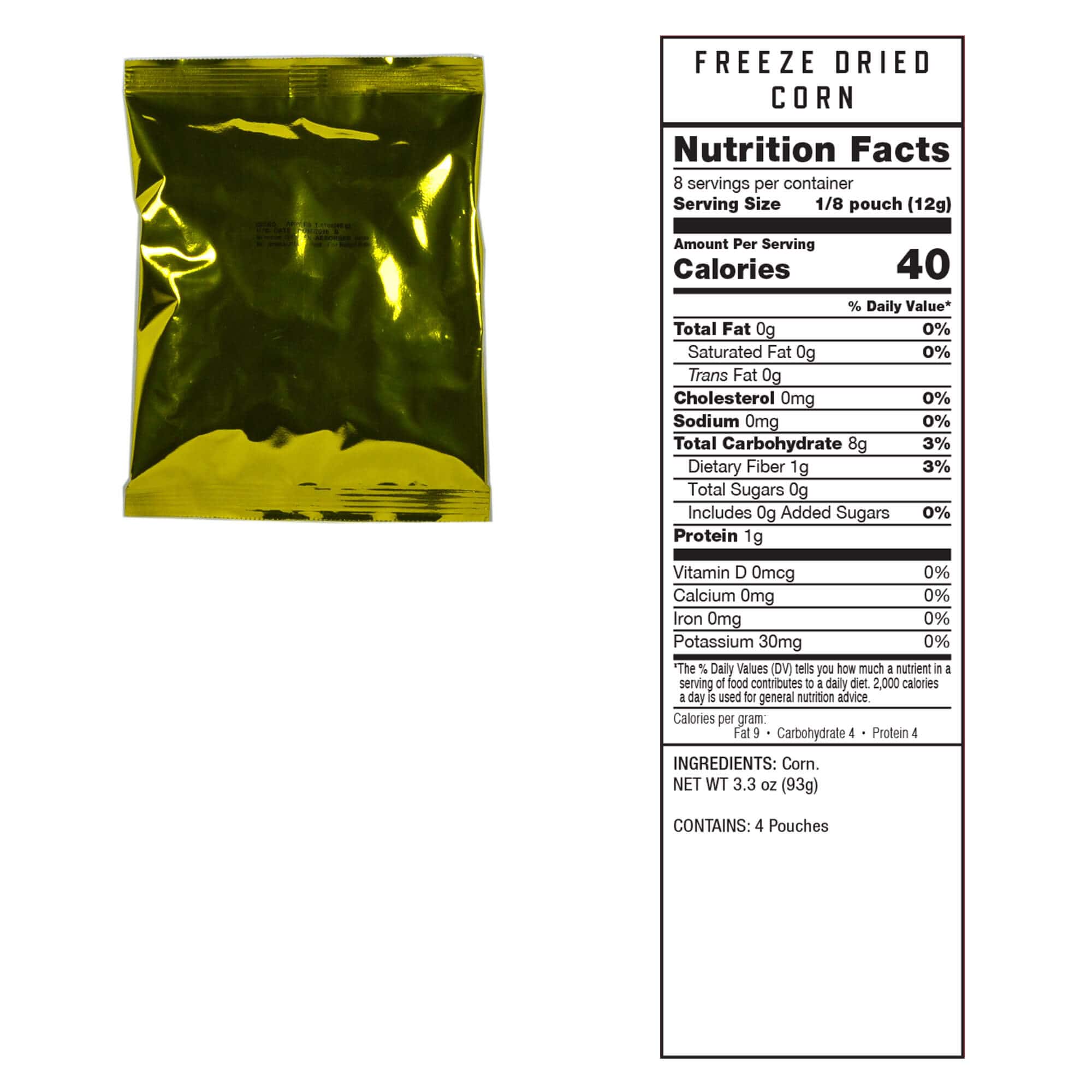 120 Serving Freeze Dried Vegetable Bucket - Image 9