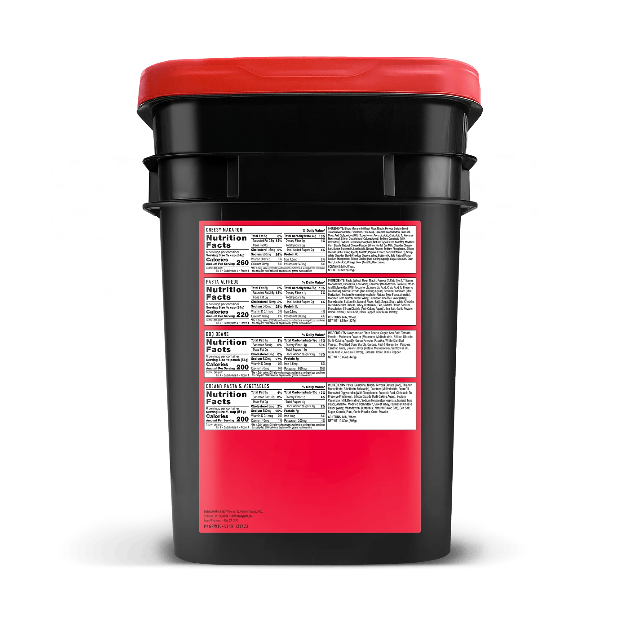 14 Day Emergency Food Bucket - Image 3