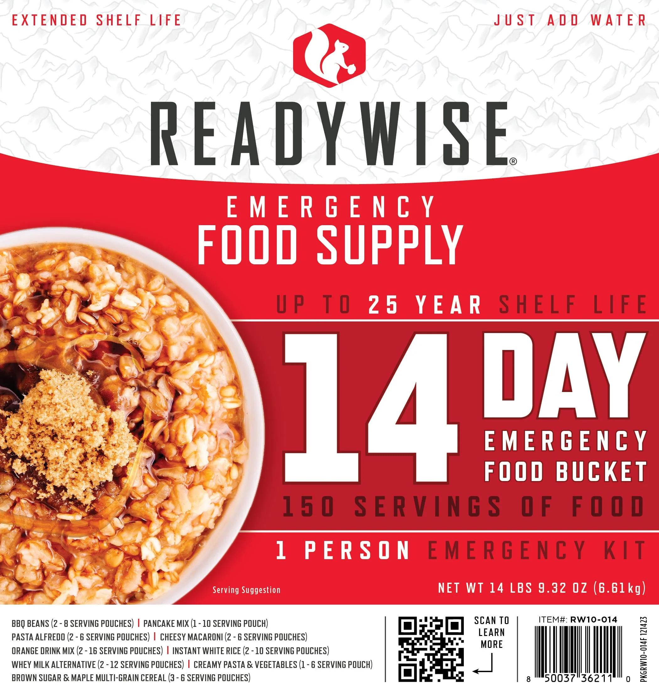 14 Day Emergency Food Bucket - Image 6