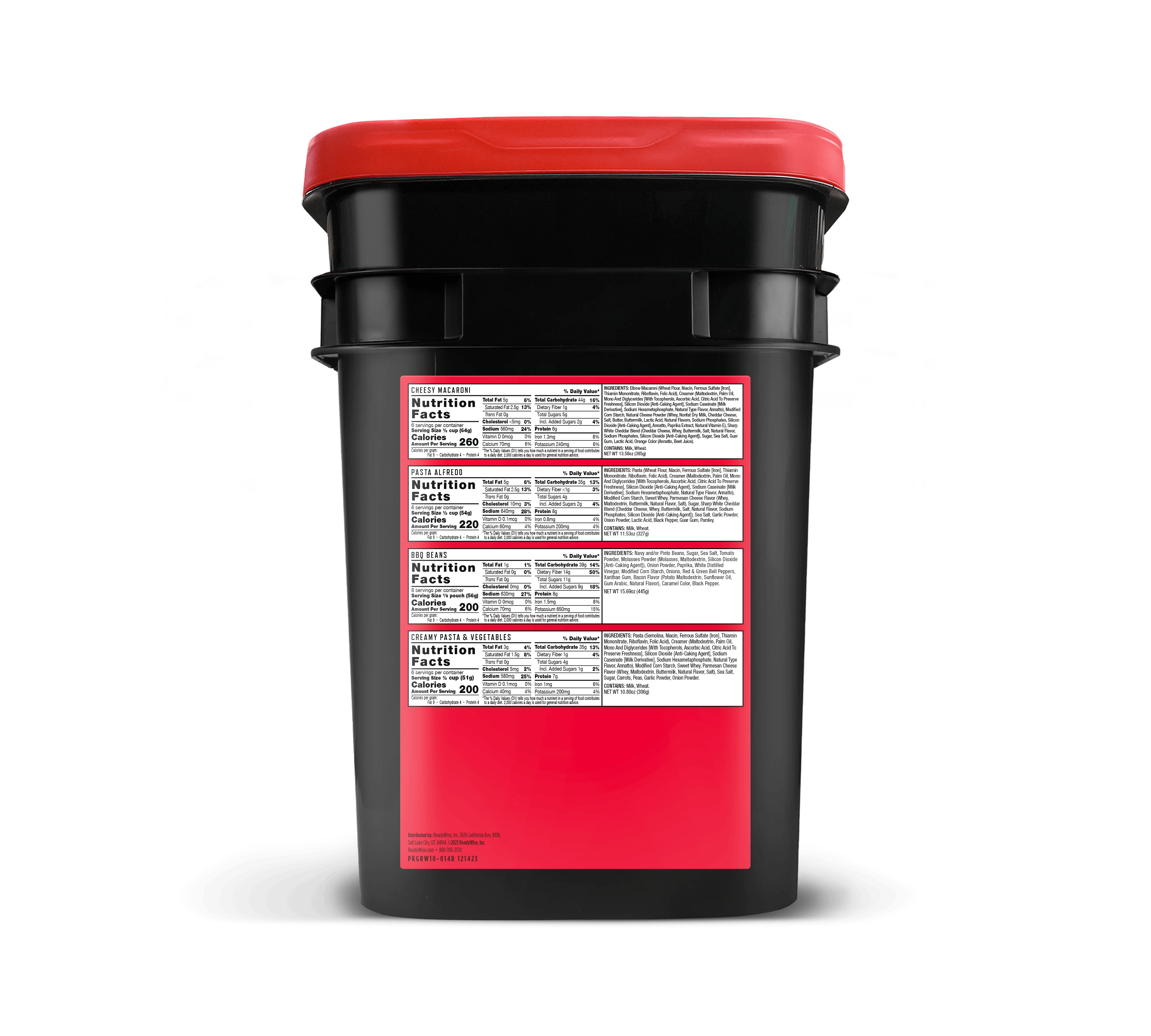 14 Day Emergency Food Bucket - Image 8