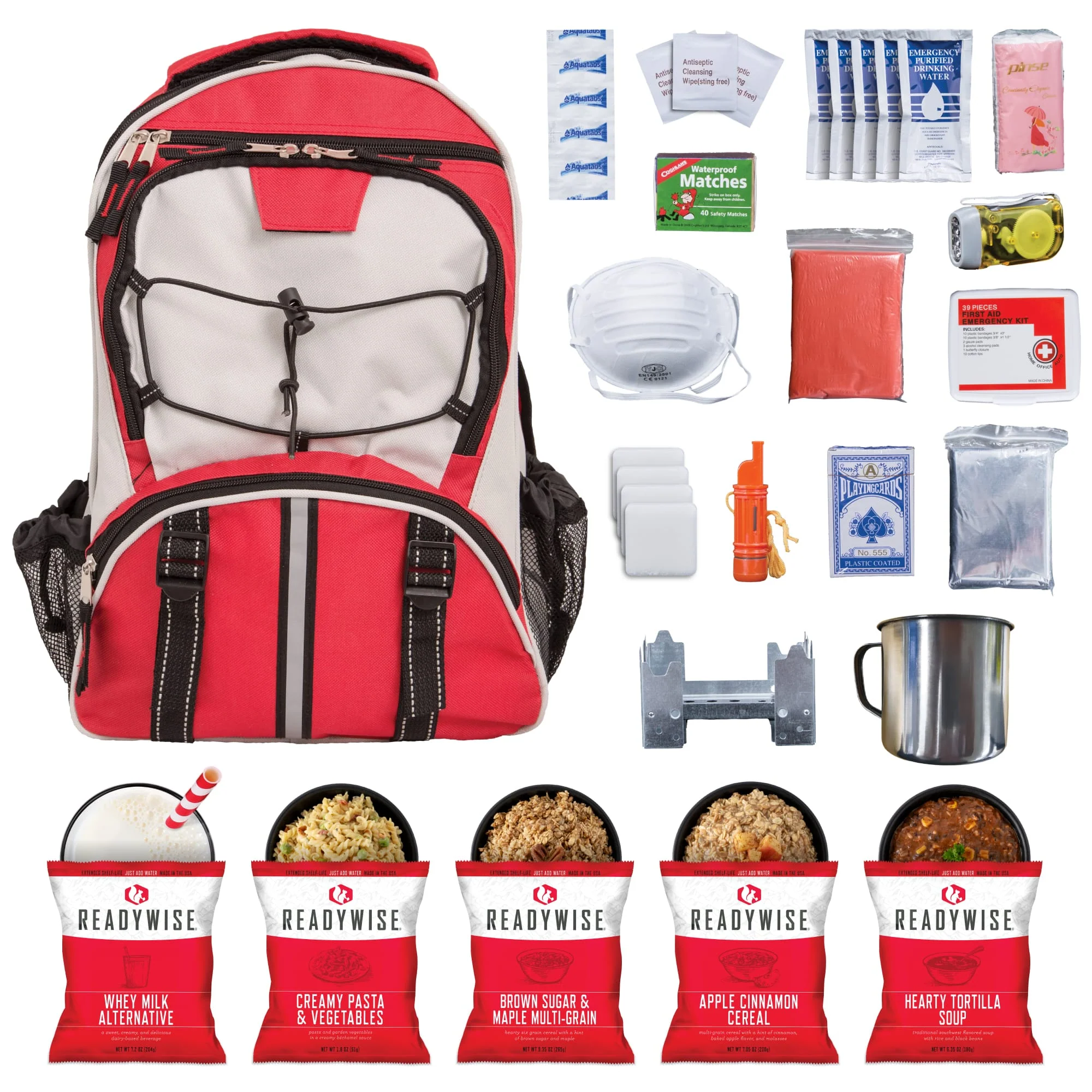 64-Piece Survival Backpack - Image 14