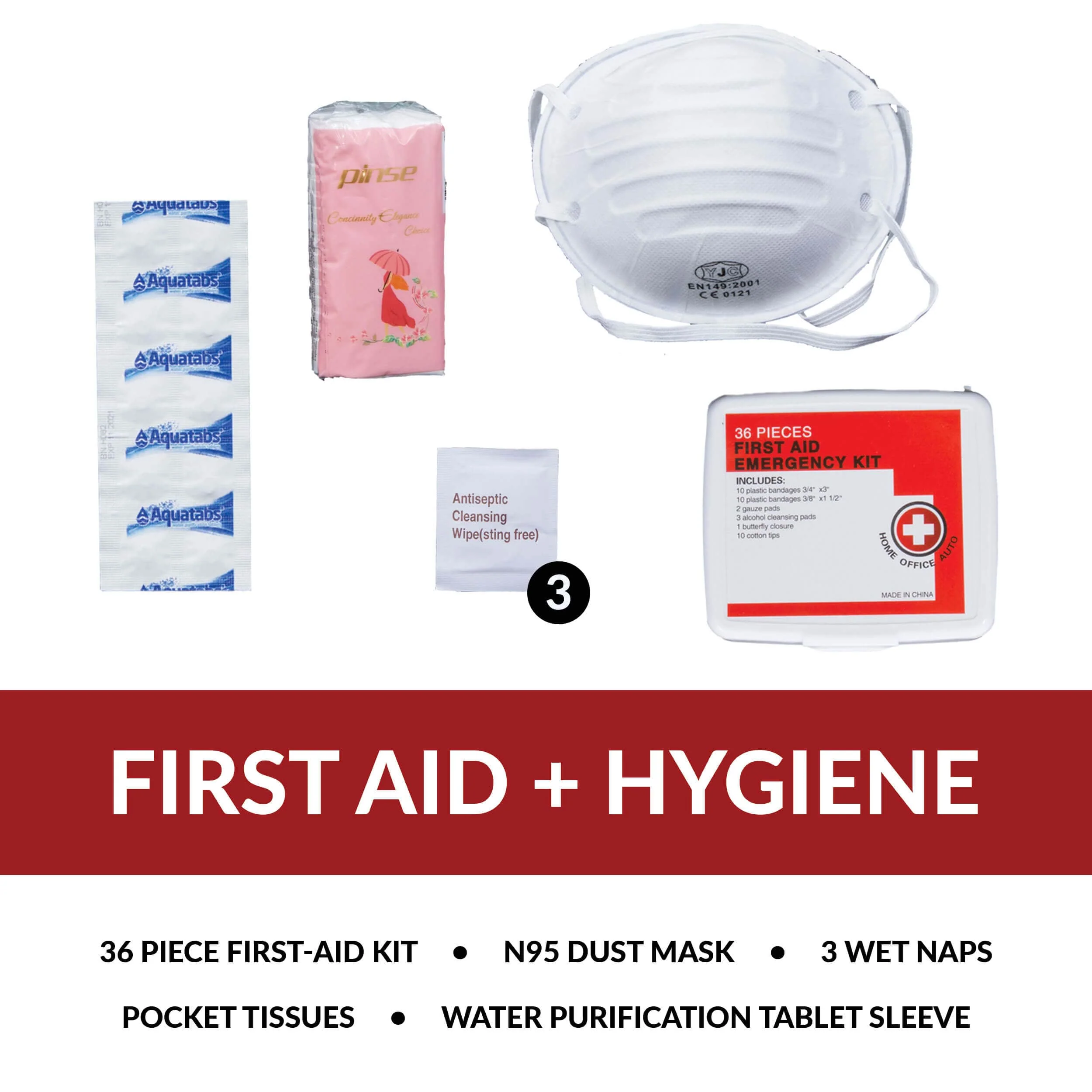 64-Piece Survival Backpack - Image 5