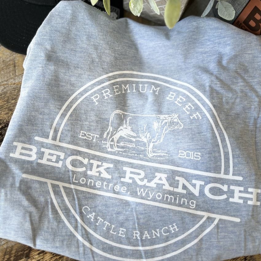 Beck Ranch "Beef" Logo T-Shirt - Image 3