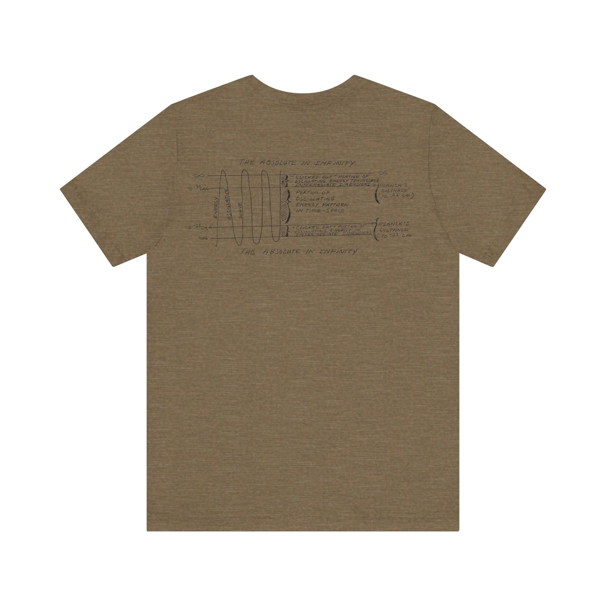 Consciousness Energy Grid Unisex Short Sleeve Tee - Image 10