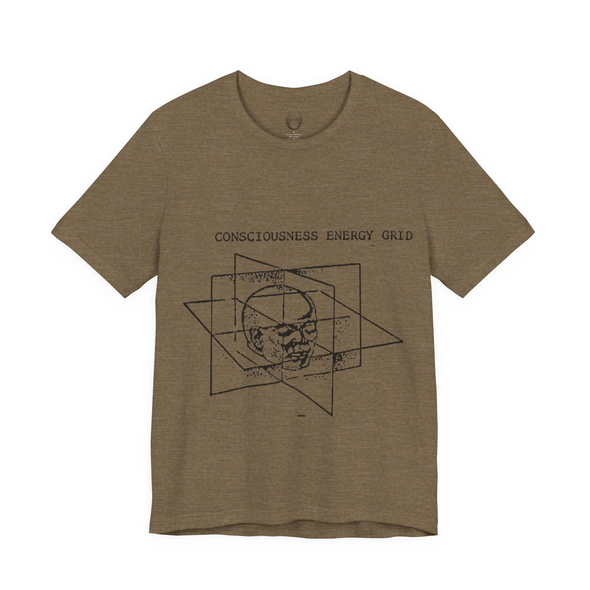 Consciousness Energy Grid Unisex Short Sleeve Tee - Image 11