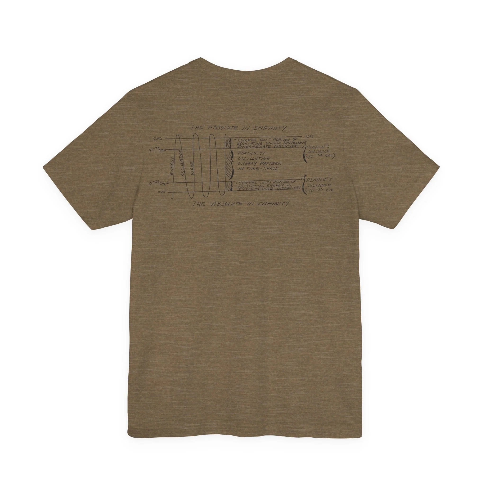 Consciousness Energy Grid Unisex Short Sleeve Tee - Image 12