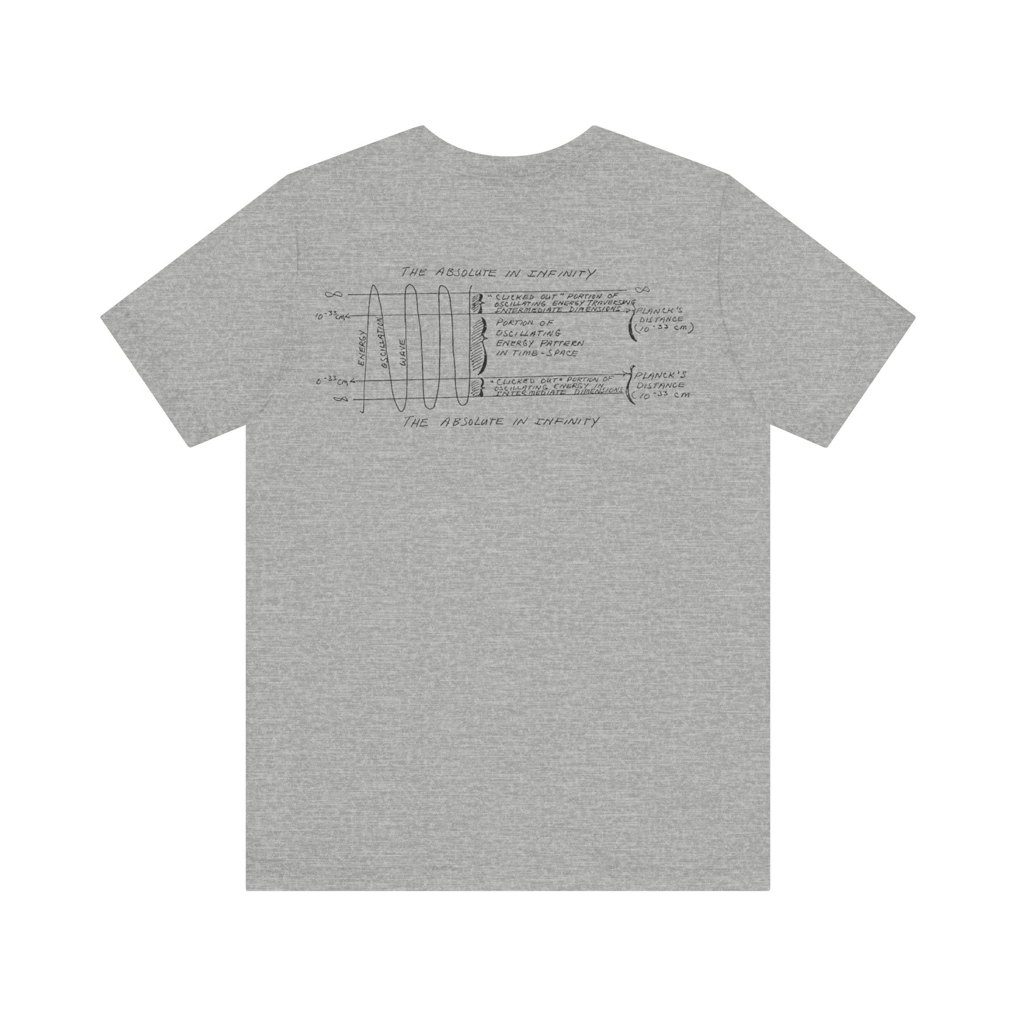 Consciousness Energy Grid Unisex Short Sleeve Tee - Image 14
