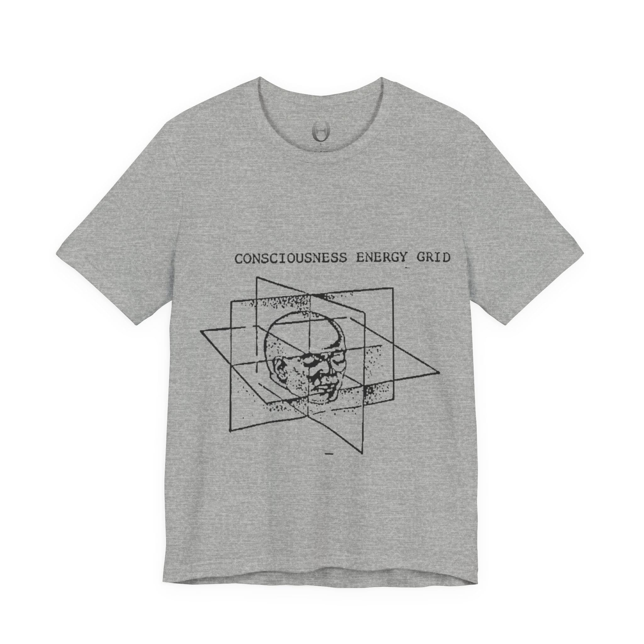 Consciousness Energy Grid Unisex Short Sleeve Tee - Image 15