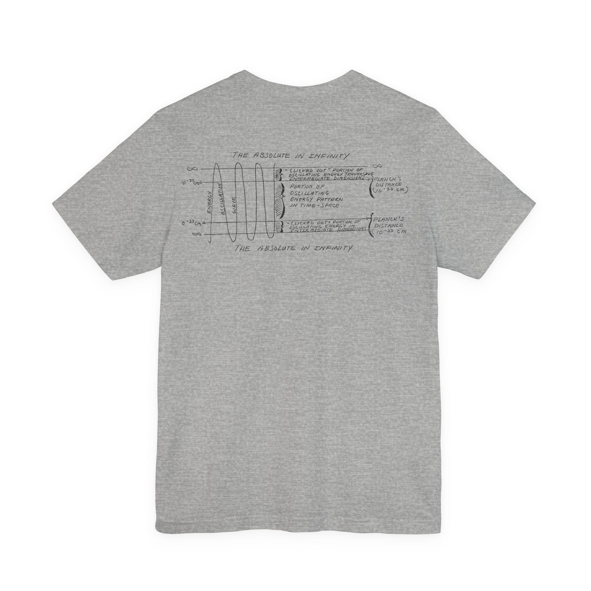 Consciousness Energy Grid Unisex Short Sleeve Tee - Image 16