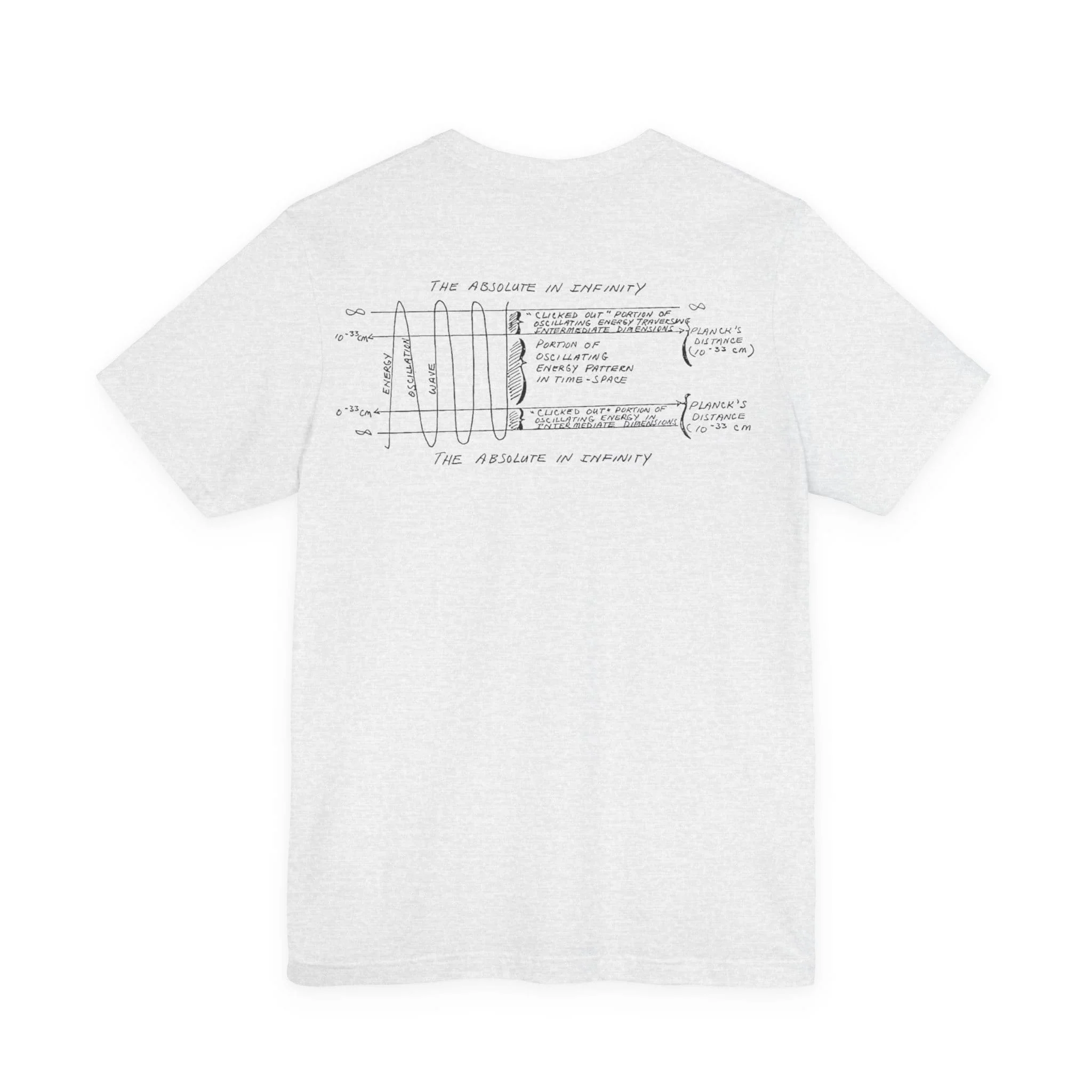 Consciousness Energy Grid Unisex Short Sleeve Tee - Image 20