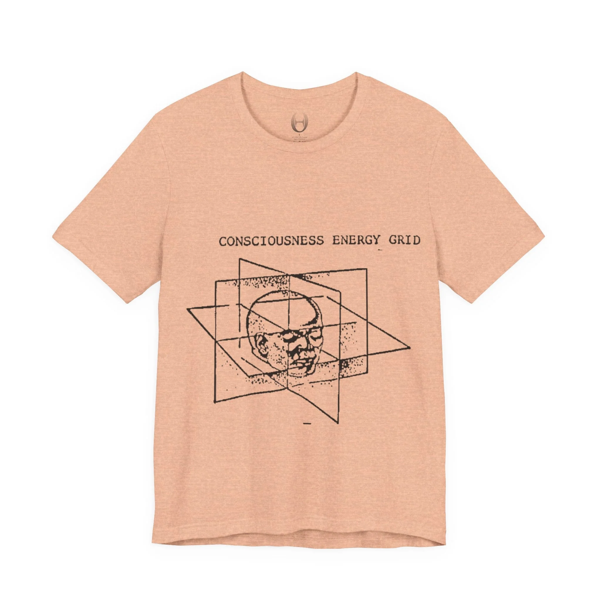 Consciousness Energy Grid Unisex Short Sleeve Tee - Image 7