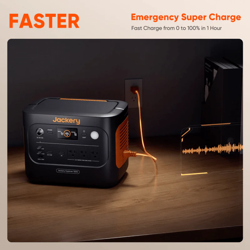Jackery Portable Power Station  Explorer 1000 - Image 5