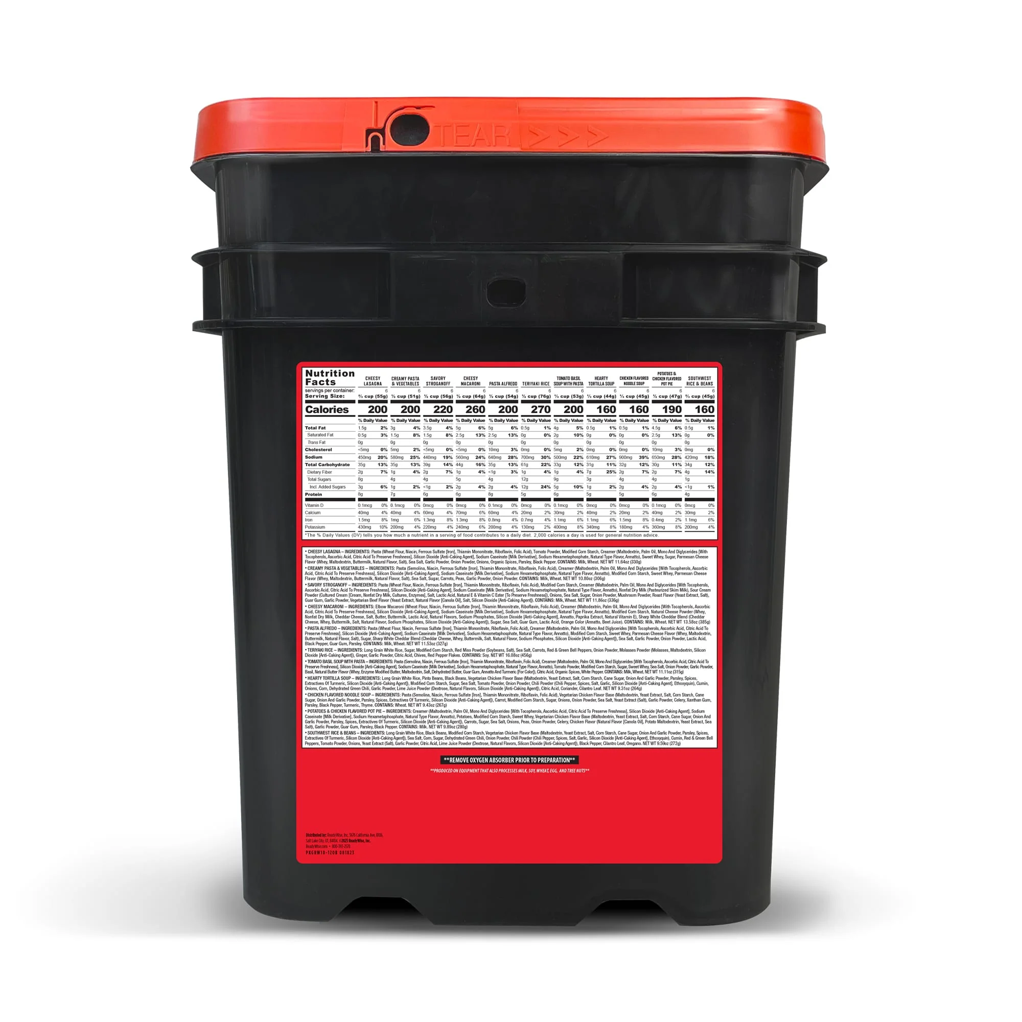 ReadyWise 3-Month Emergency Food Reserve – 720 Servings - Image 4