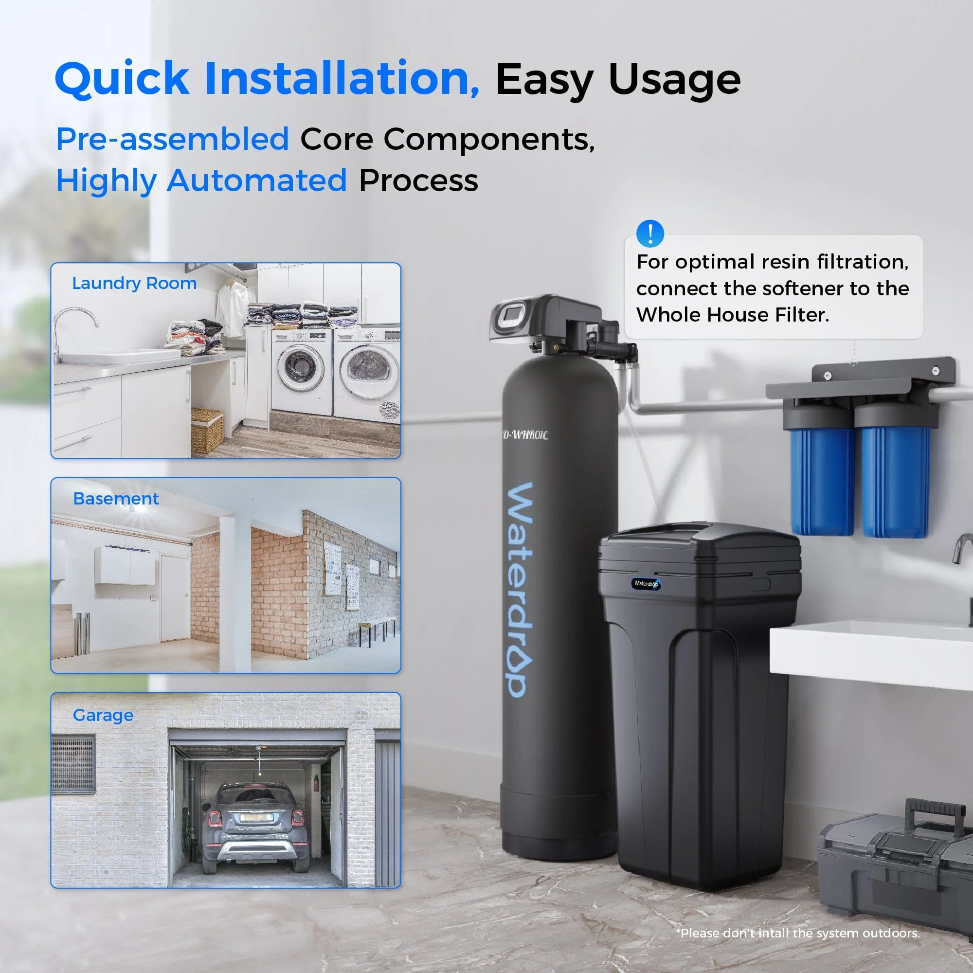 Waterdrop WHR01 Water Softener System - Image 9
